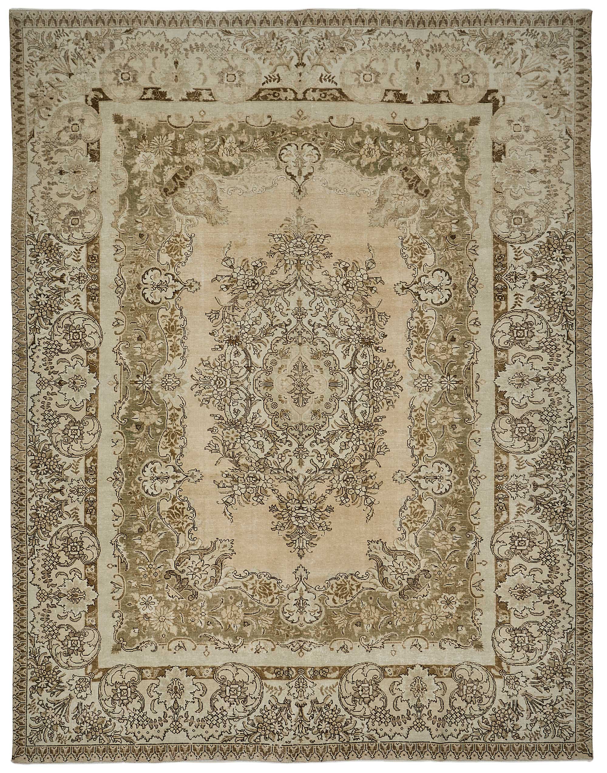 9x12 Hand-Knotted Vintage Rug - 51037
