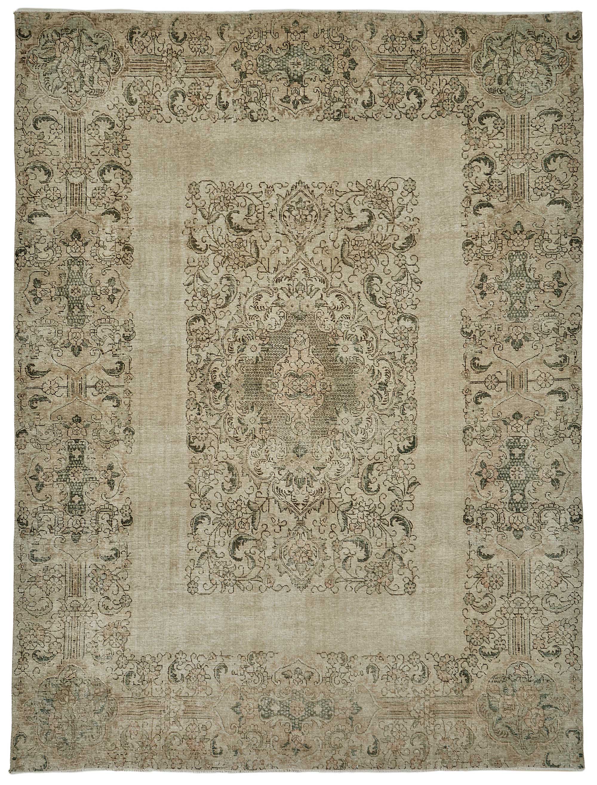 10x13 Hand-Knotted Vintage Rug - 51038