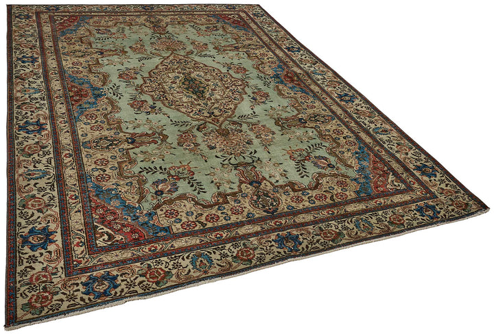 7x11 Hand-Knotted Vintage Rug - 51039