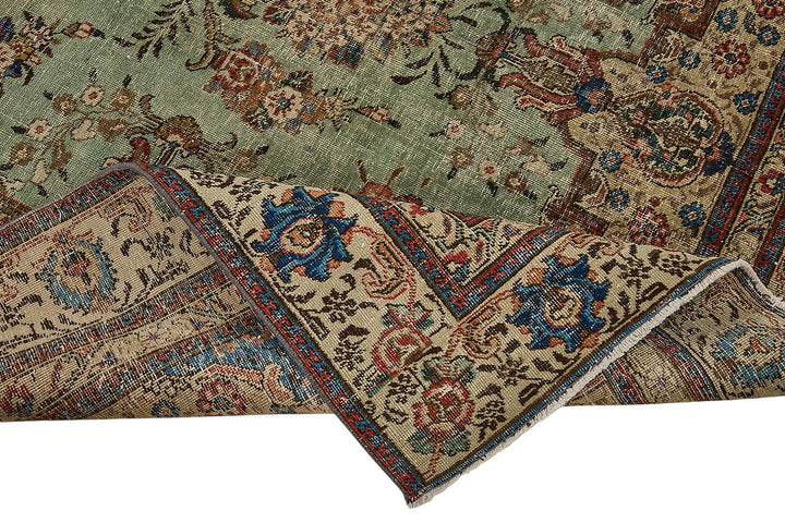 7x11 Hand-Knotted Vintage Rug - 51039
