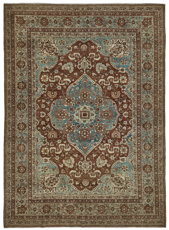 8x11 Hand-Knotted Vintage Rug - 51040