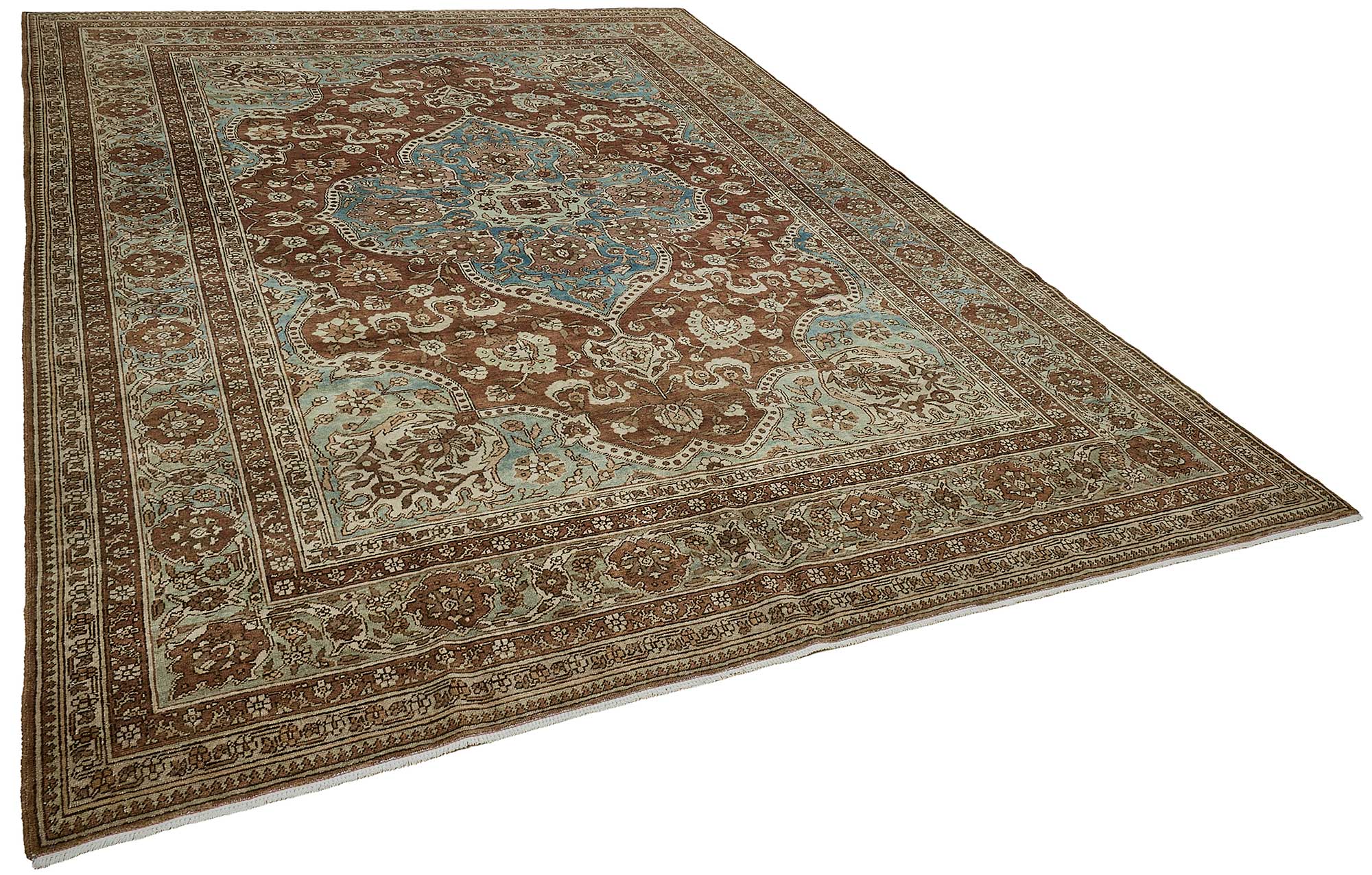 8x11 Hand-Knotted Vintage Rug - 51040