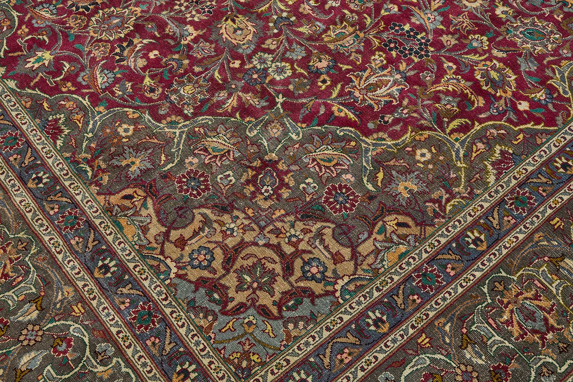 10x13 Hand-Knotted Vintage Rug - 51041