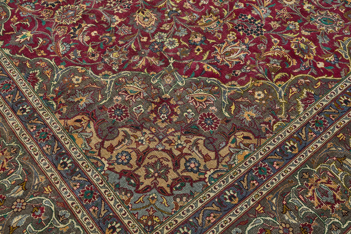 10x13 Hand-Knotted Vintage Rug - 51041