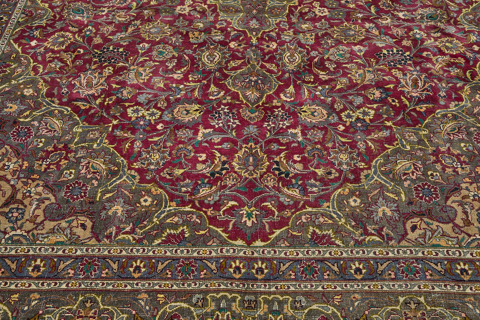 10x13 Hand-Knotted Vintage Rug - 51041
