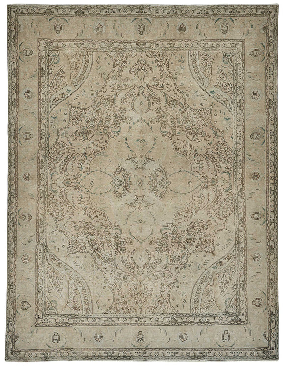 10x13 Hand-Knotted Vintage Rug - 51042