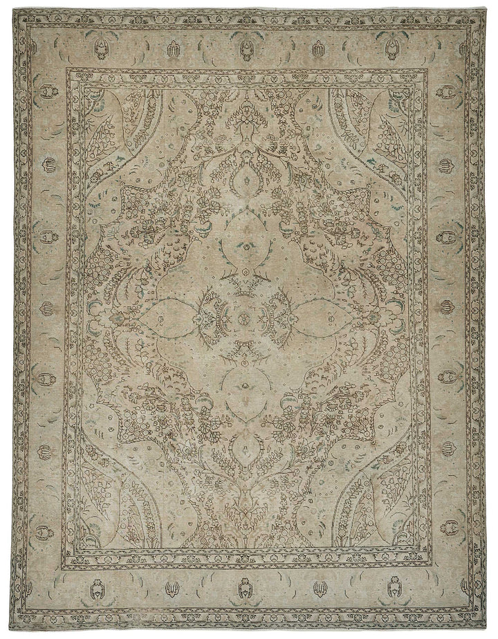 10x13 Hand-Knotted Vintage Rug - 51042