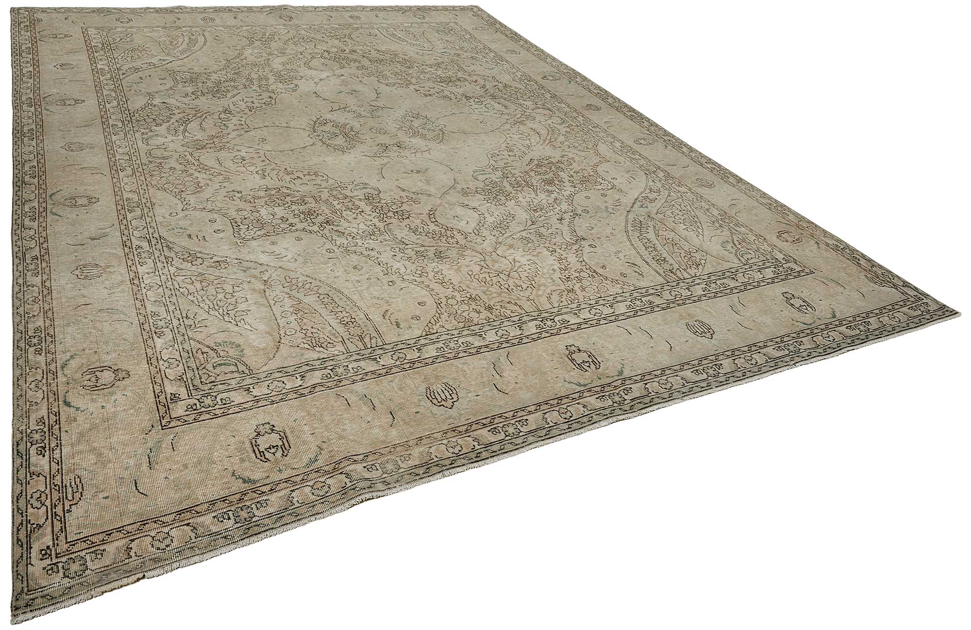 10x13 Hand-Knotted Vintage Rug - 51042