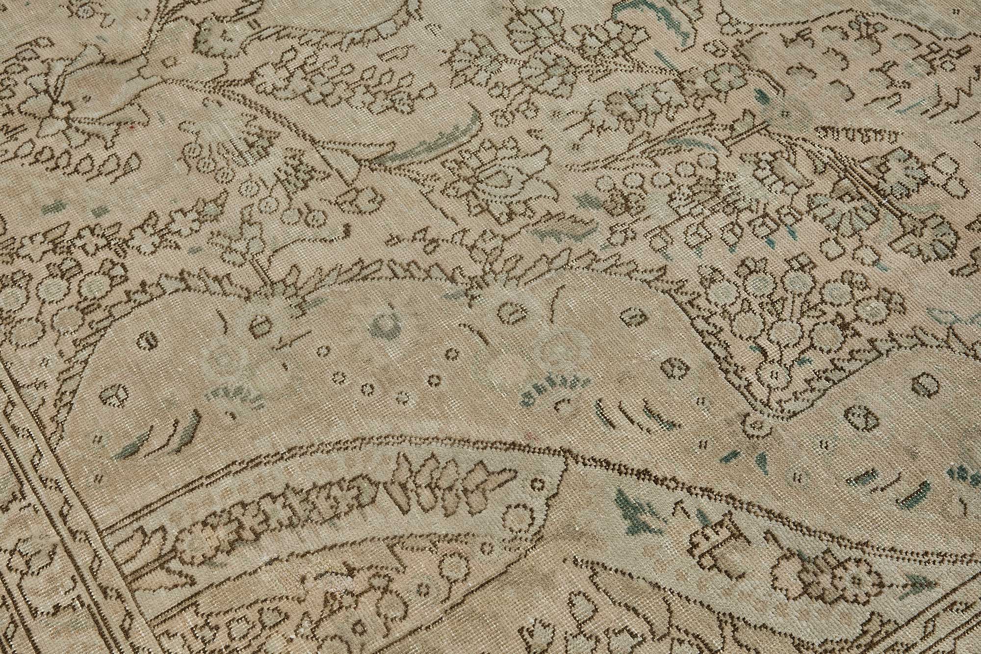 10x13 Hand-Knotted Vintage Rug - 51042