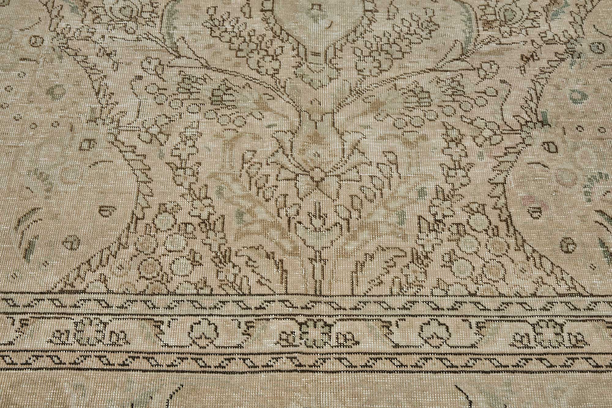 10x13 Hand-Knotted Vintage Rug - 51042