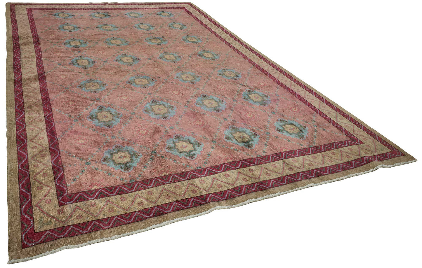9x13 Hand-Knotted Vintage Rug - 51044