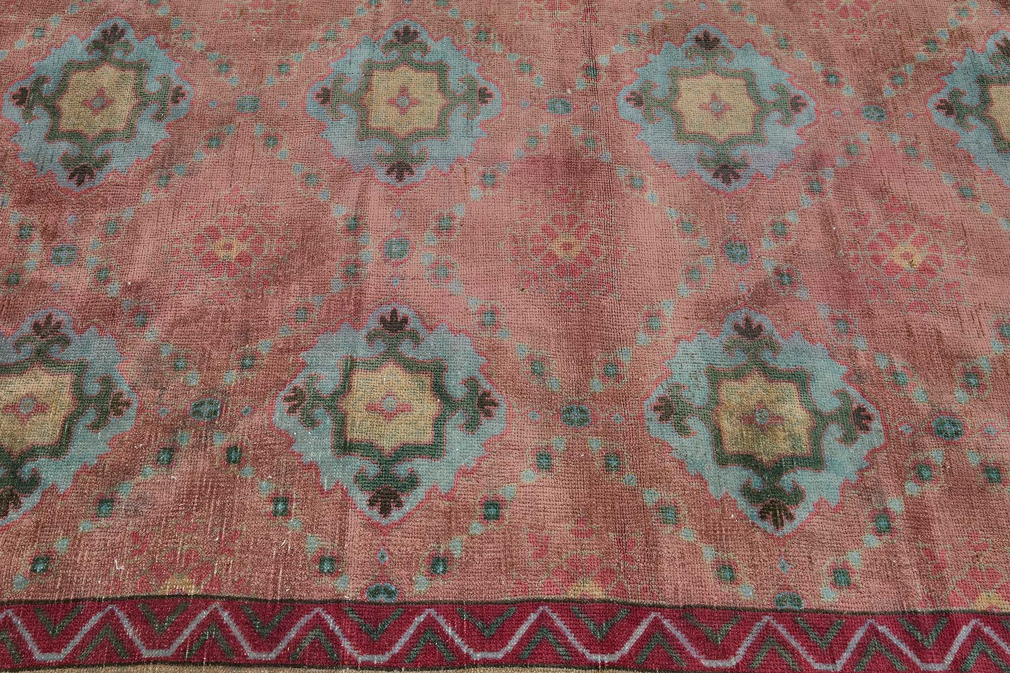 9x13 Hand-Knotted Vintage Rug - 51044
