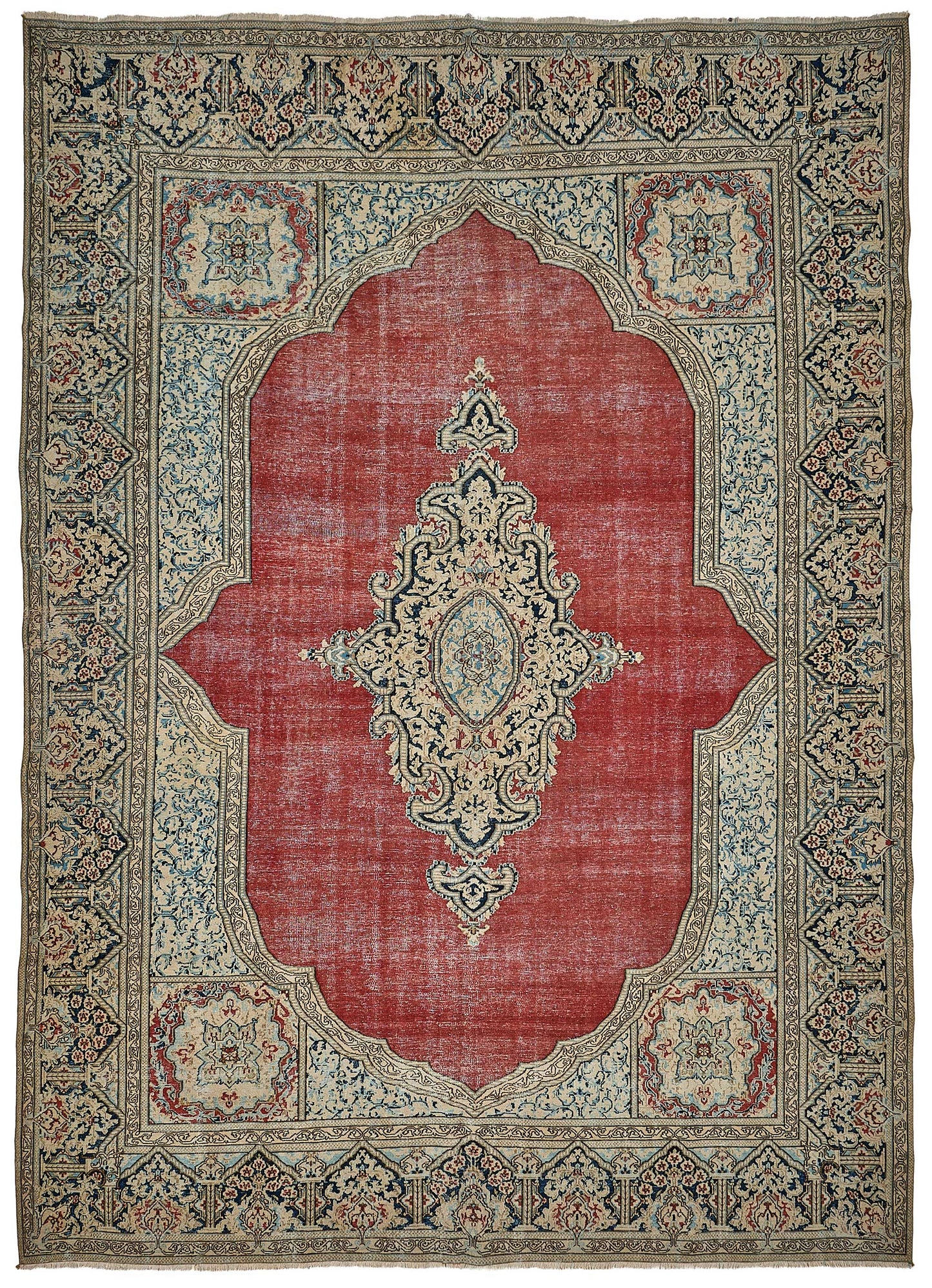 8x12 Hand-Knotted Vintage Rug - 51045