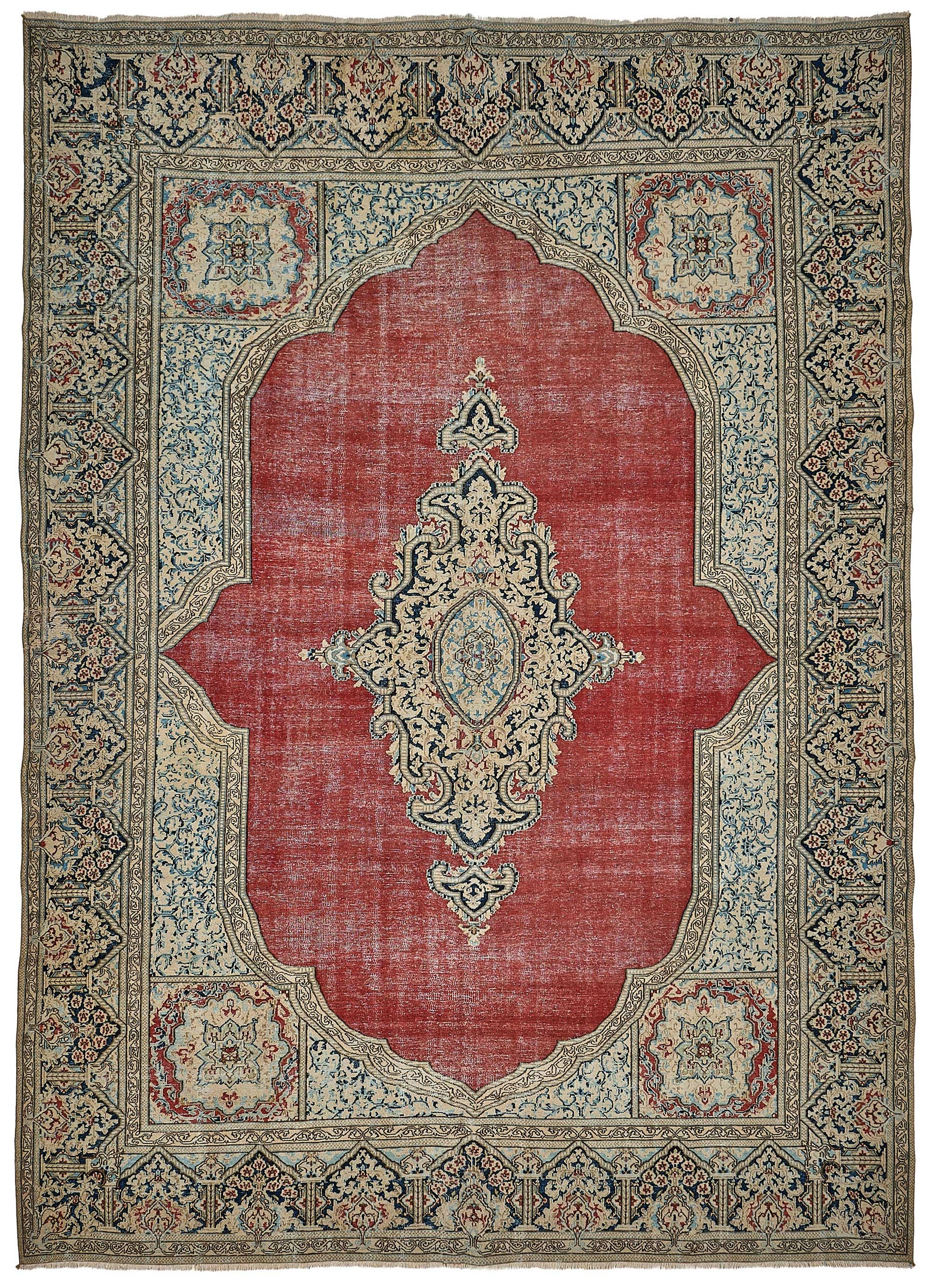 8x12 Hand-Knotted Vintage Rug - 51045