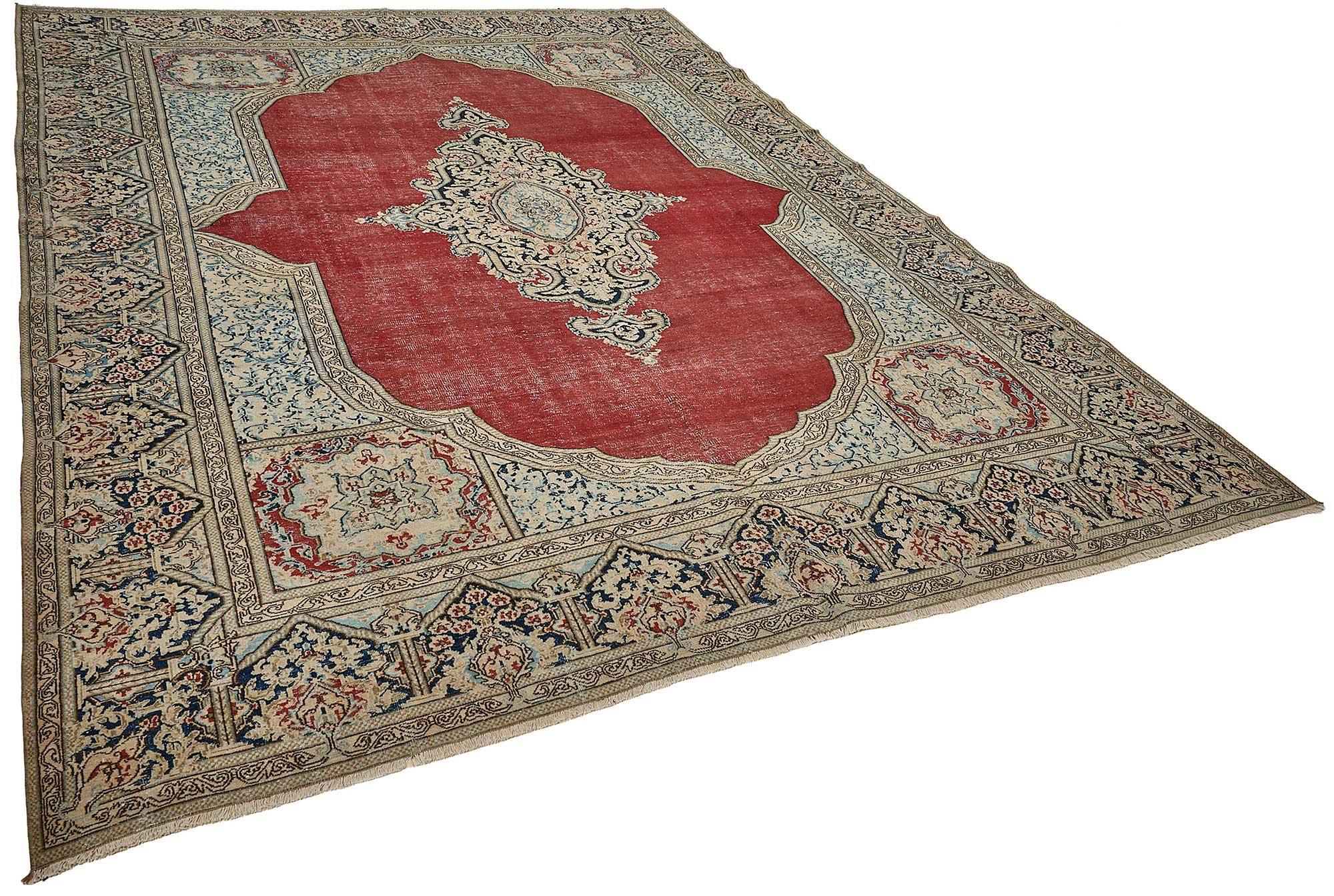 8x12 Hand-Knotted Vintage Rug - 51045