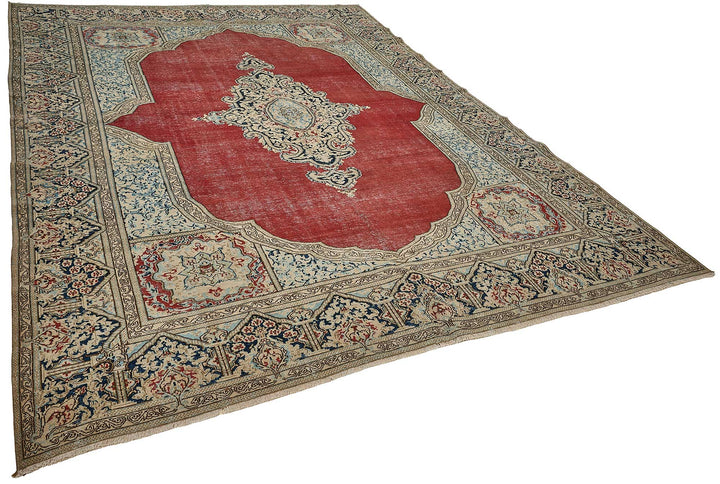 8x12 Hand-Knotted Vintage Rug - 51045