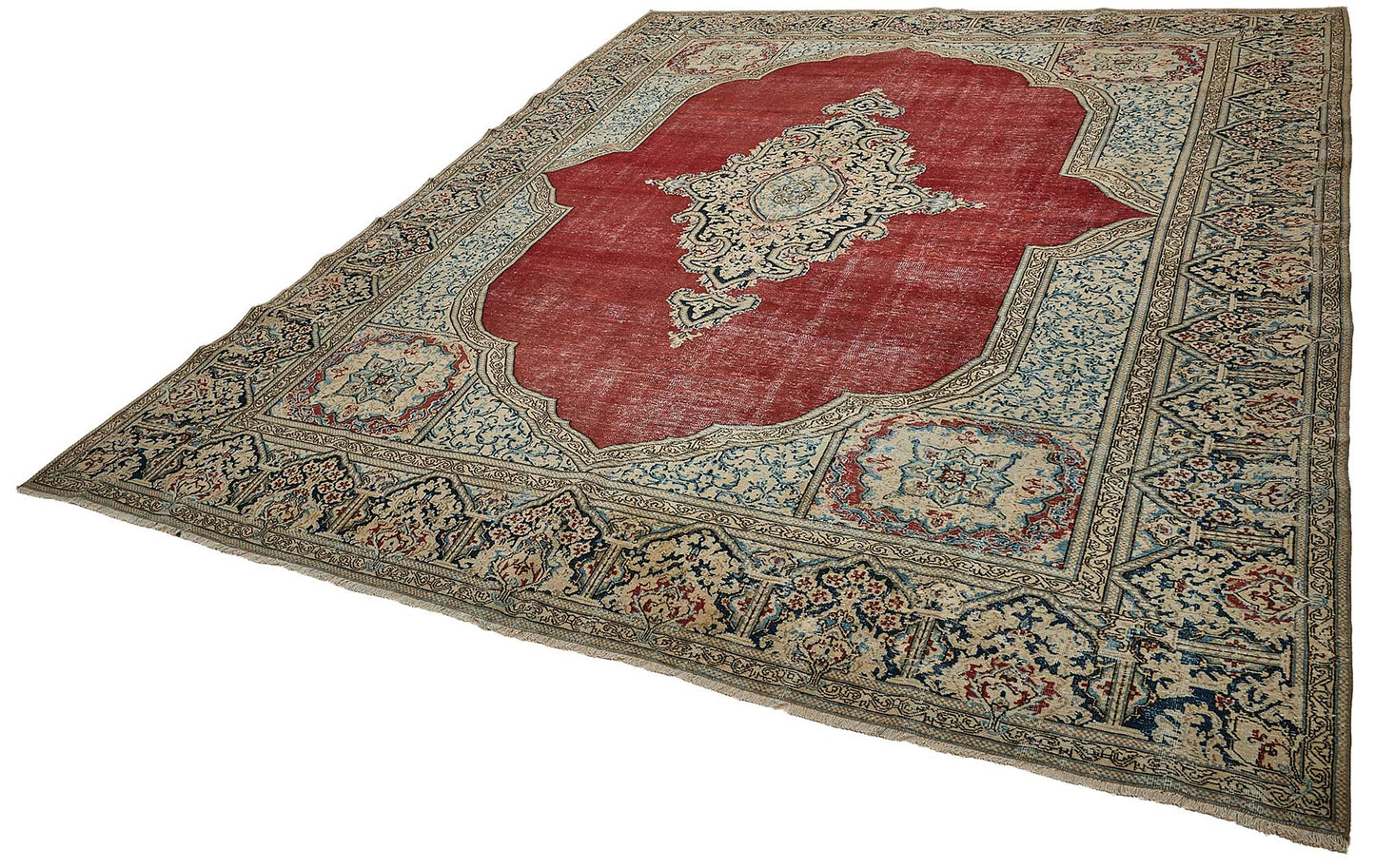 8x12 Hand-Knotted Vintage Rug - 51045