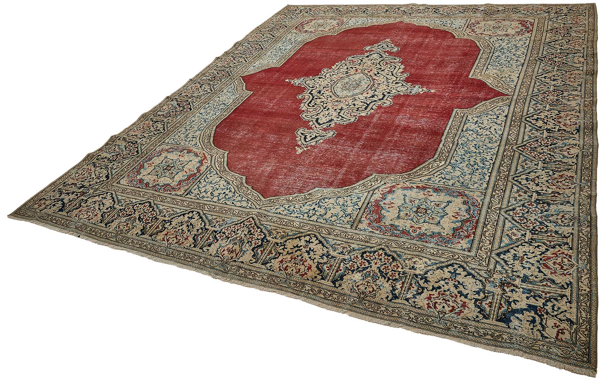 8x12 Hand-Knotted Vintage Rug - 51045