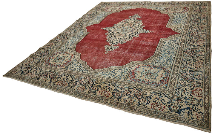 8x12 Hand-Knotted Vintage Rug - 51045