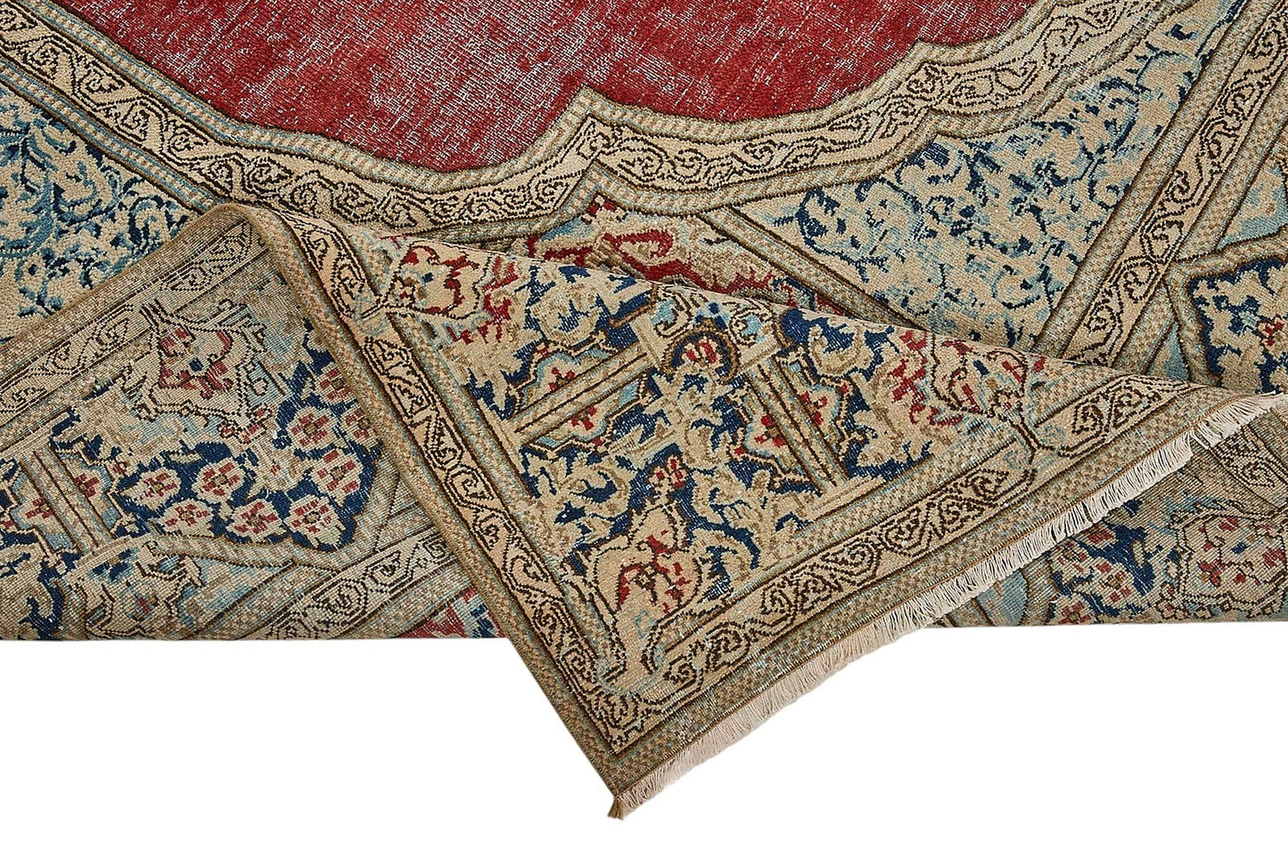 8x12 Hand-Knotted Vintage Rug - 51045