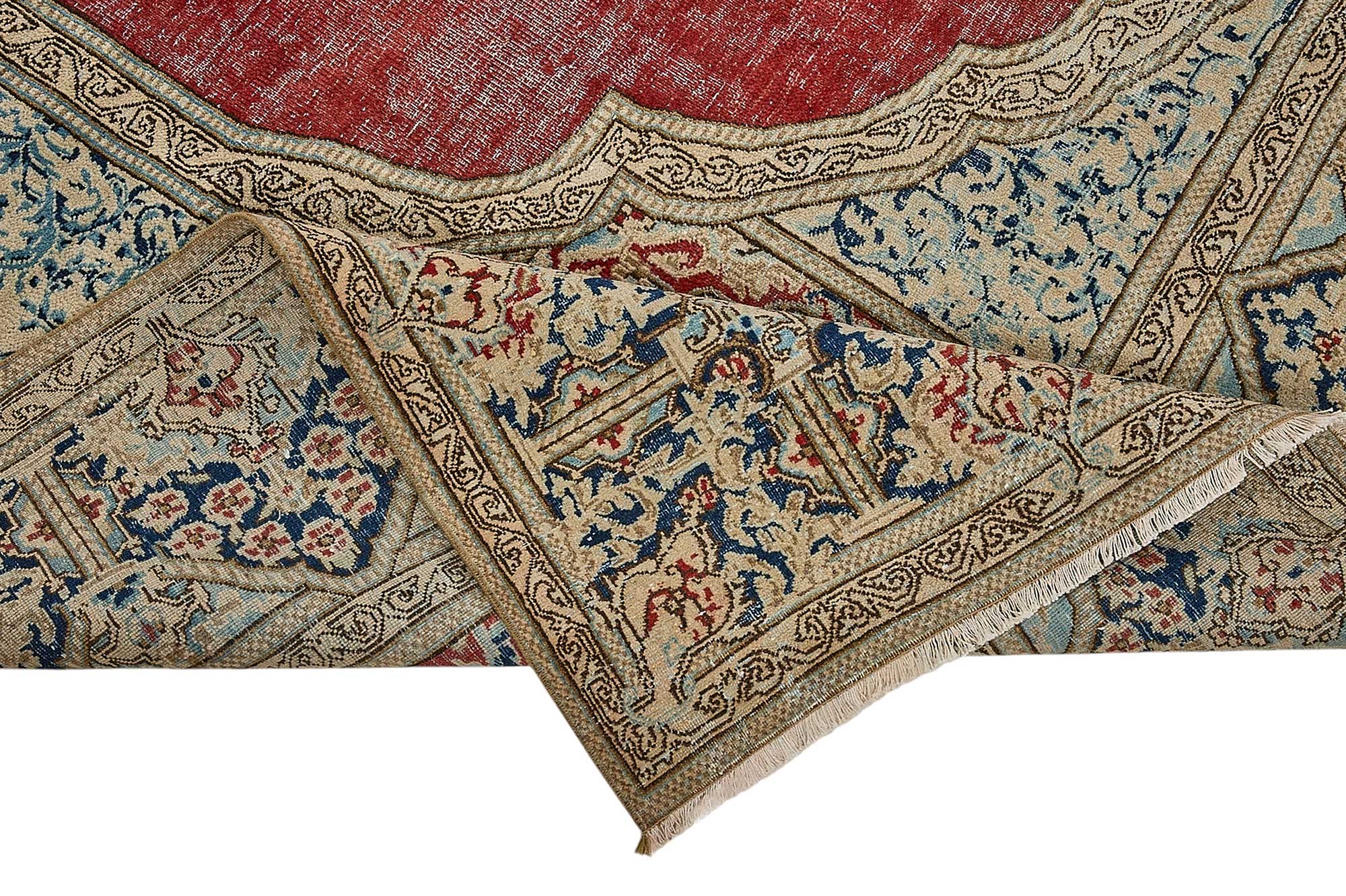 8x12 Hand-Knotted Vintage Rug - 51045