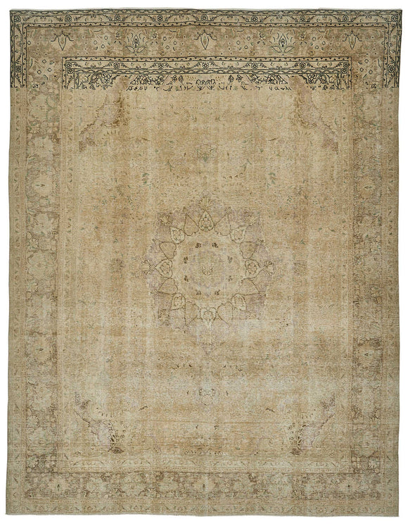 10x12 Hand-Knotted Vintage Rug - 51046