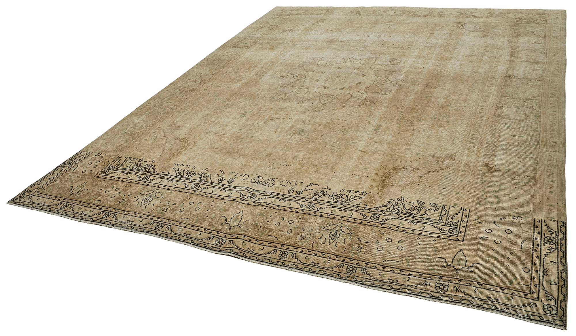 10x12 Hand-Knotted Vintage Rug - 51046