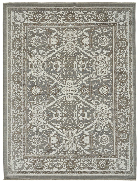 10x13 Hand-Loomed Oushak Rug - 51114
