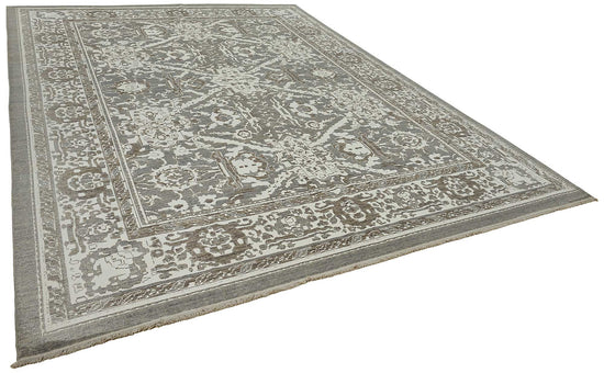 10x13 Hand-Loomed Oushak Rug - 51114
