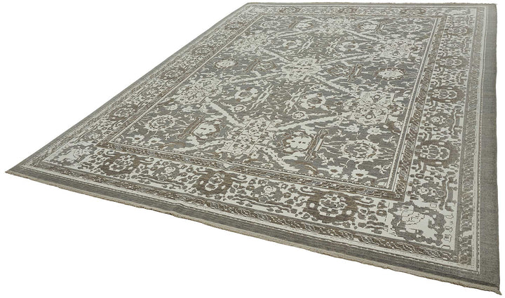 10x13 Hand-Loomed Oushak Rug - 51114