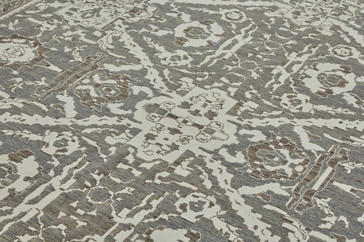10x13 Hand-Loomed Oushak Rug - 51114