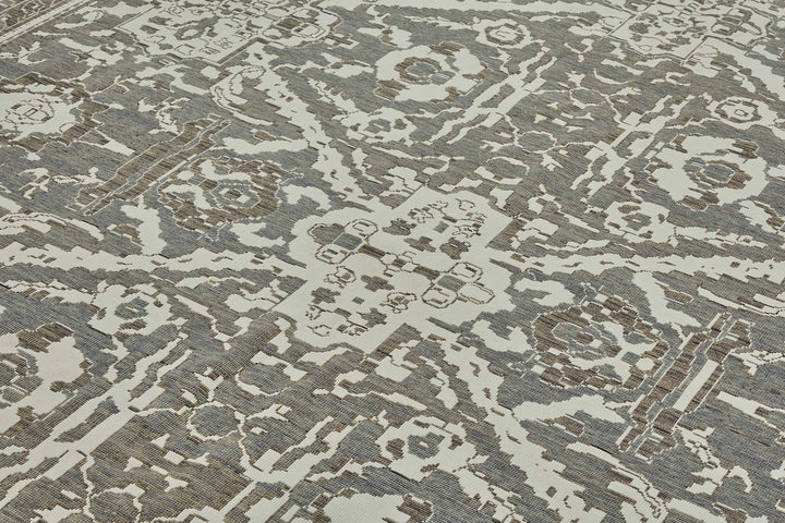 10x13 Hand-Loomed Oushak Rug - 51114