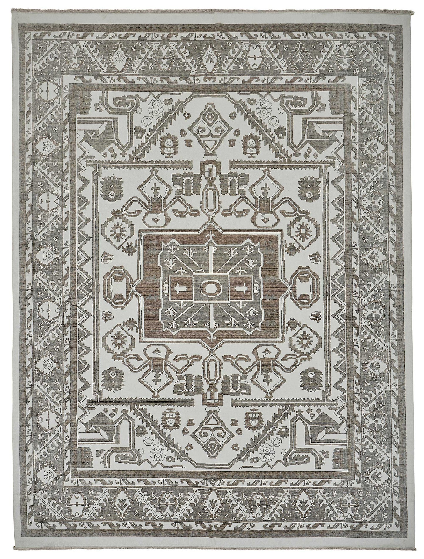 9x12 Hand-Loomed Oushak Rug - 51115