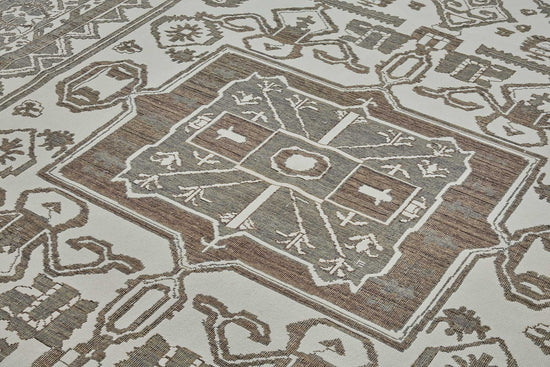 9x12 Hand-Loomed Oushak Rug - 51115