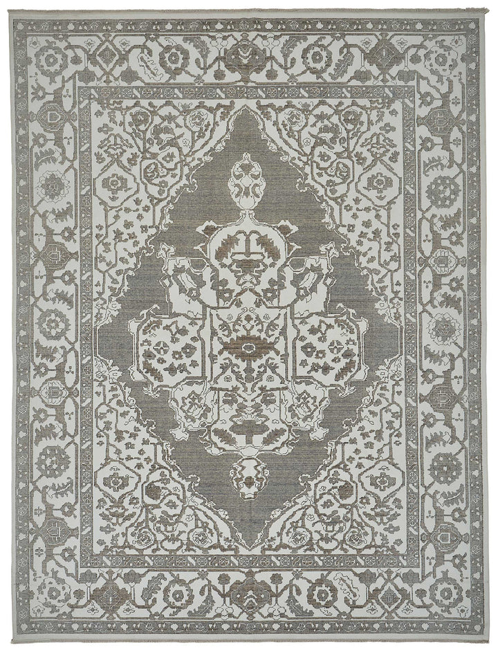 9x12 Hand-Loomed Oushak Rug - 51116
