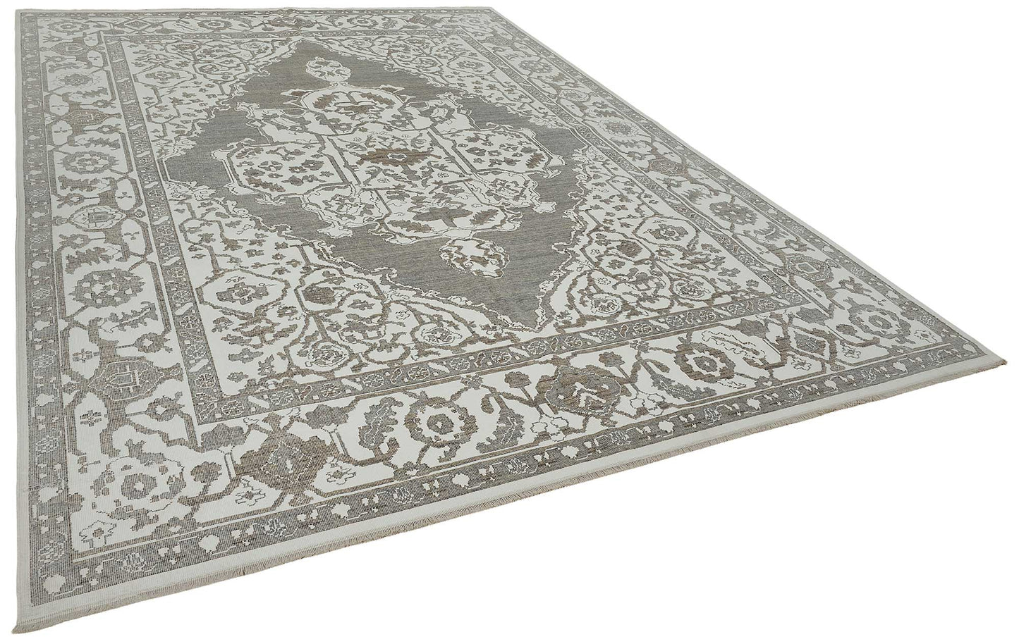 9x12 Hand-Loomed Oushak Rug - 51116