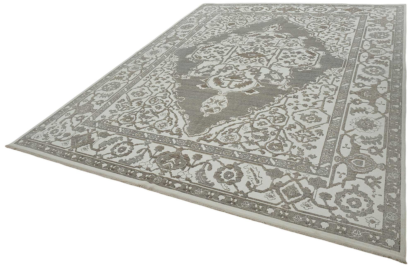 9x12 Hand-Loomed Oushak Rug - 51116