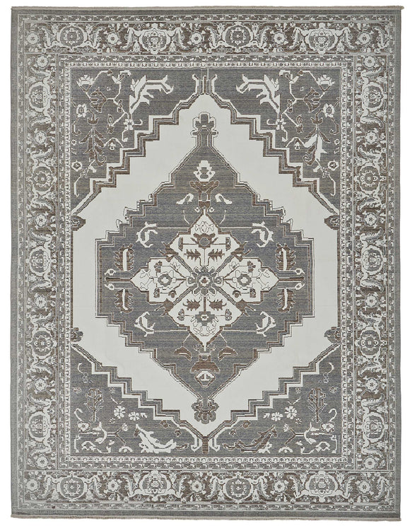 10x13 Hand-Loomed Oushak Rug - 51117