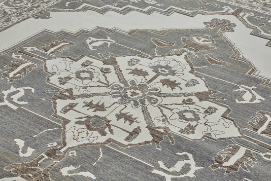 10x13 Hand-Loomed Oushak Rug - 51117