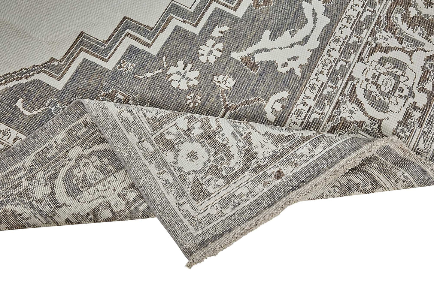 10x13 Hand-Loomed Oushak Rug - 51117