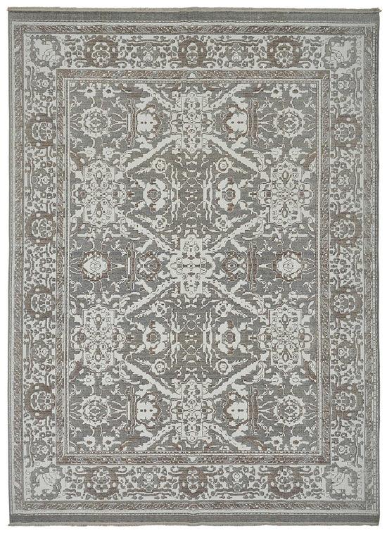 9x13 Hand-Loomed Oushak Rug - 51118