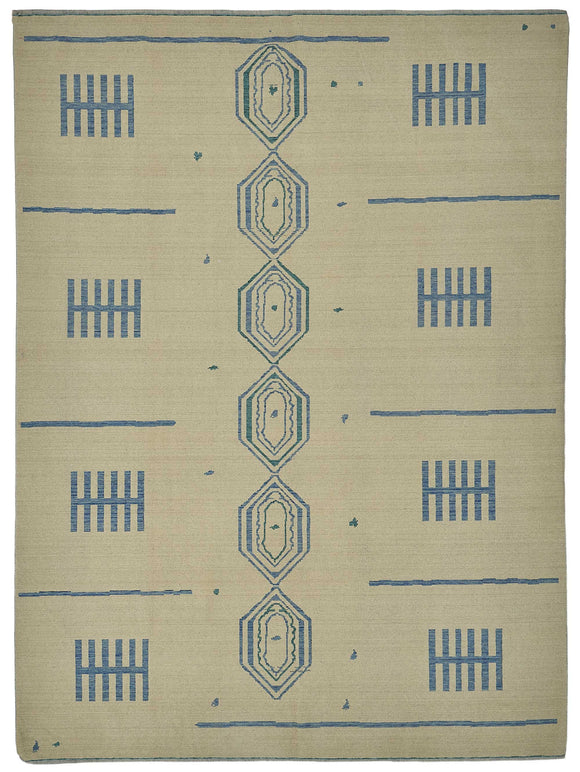 9x12 Hand-Loomed Oushak Rug - 51119