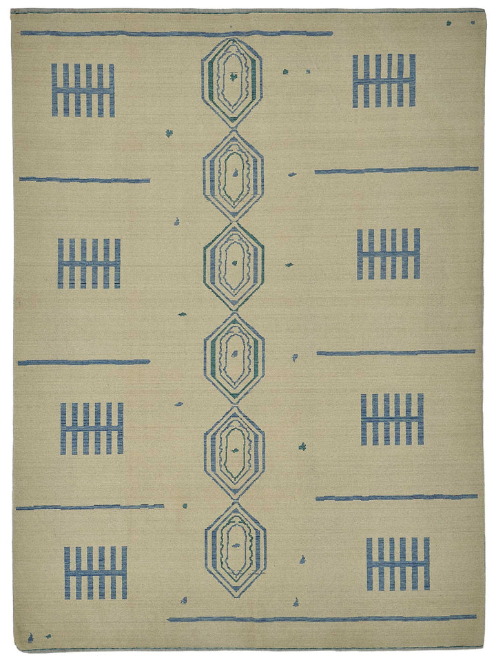 9x12 Hand-Loomed Oushak Rug - 51119