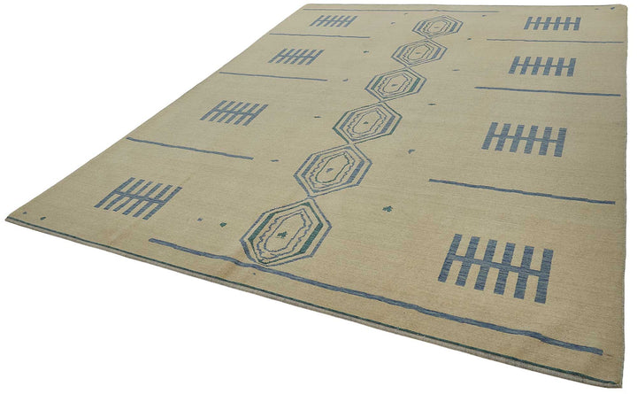 9x12 Hand-Loomed Oushak Rug - 51119