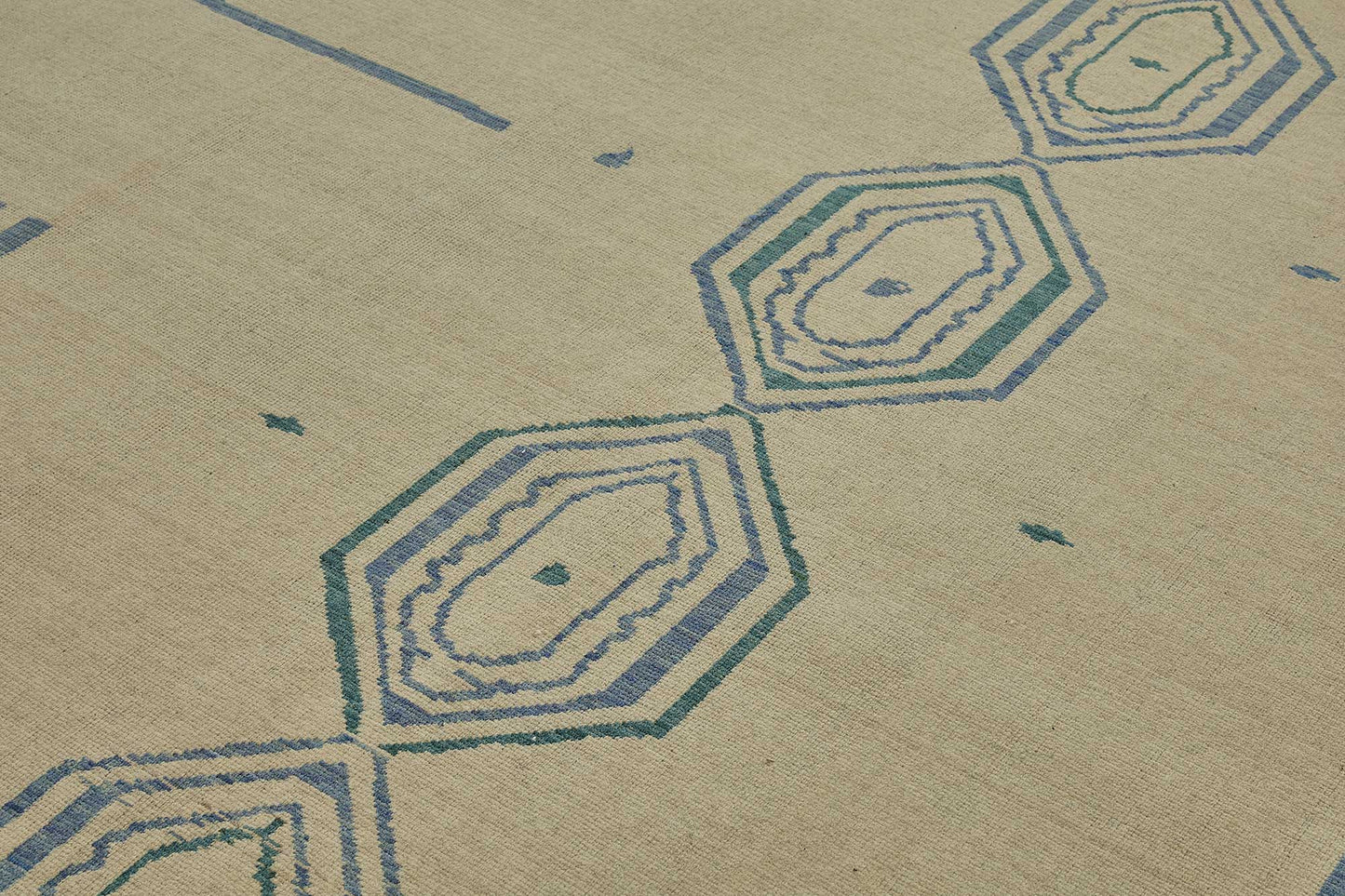 9x12 Hand-Loomed Oushak Rug - 51119