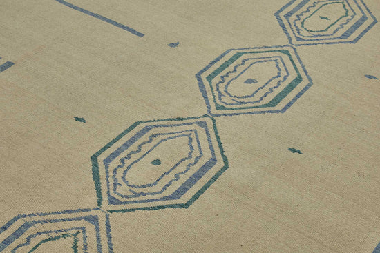 9x12 Hand-Loomed Oushak Rug - 51119