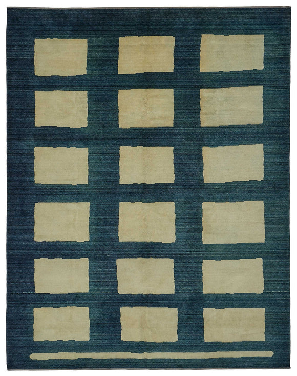 9x12 Hand-Loomed Oushak Rug - 51122
