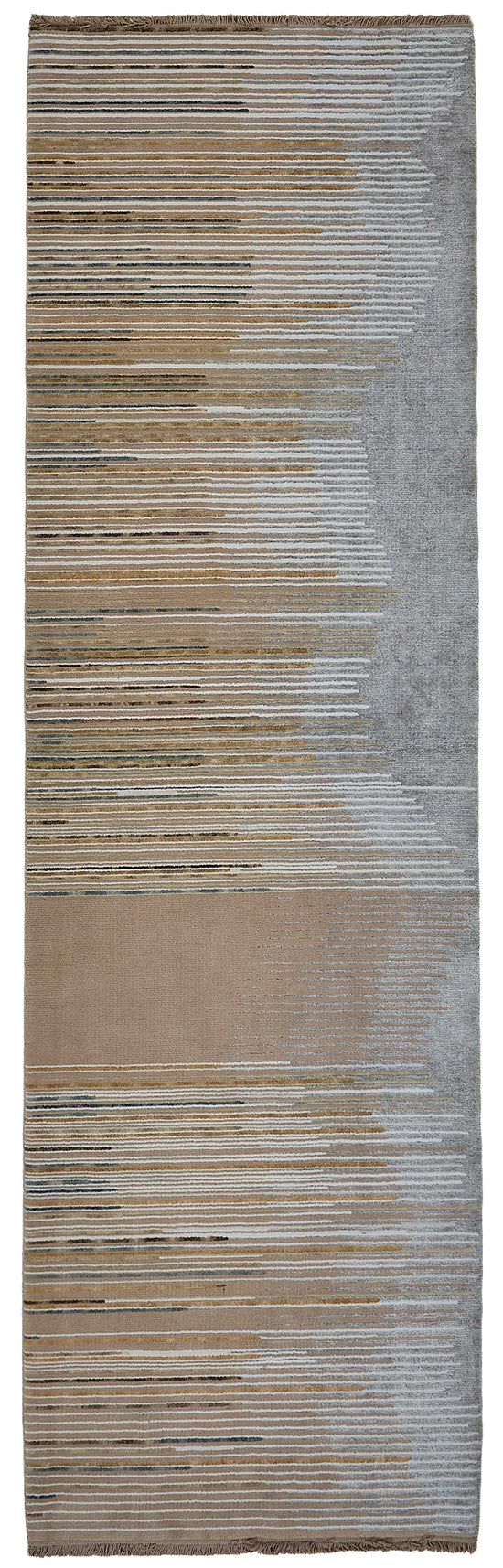 3x10 Hand-Loomed Oushak Rug - 51125