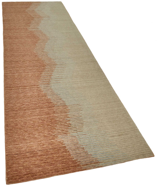 3x11 Hand-Loomed Oushak Rug - 51127