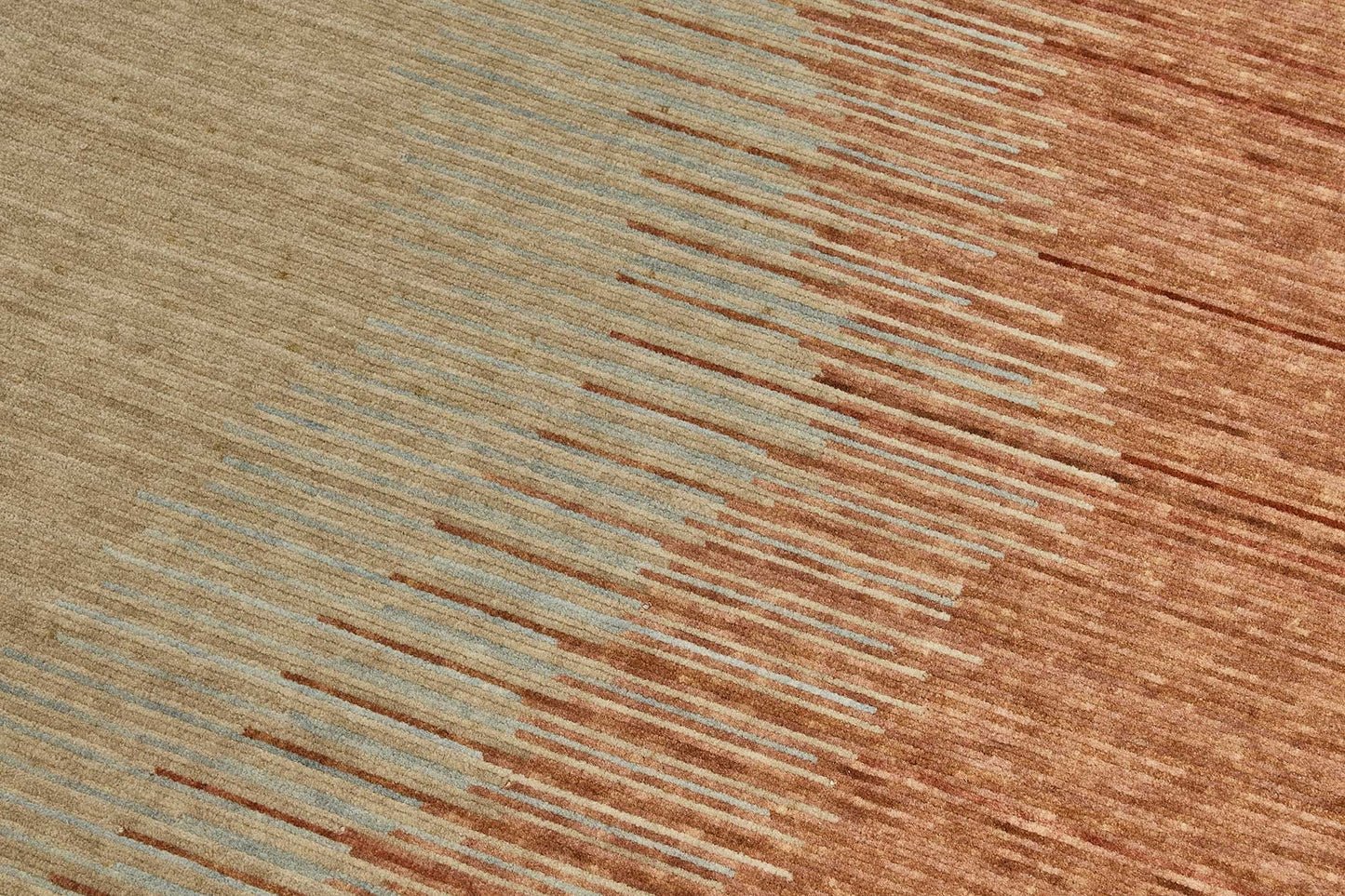 3x11 Hand-Loomed Oushak Rug - 51127
